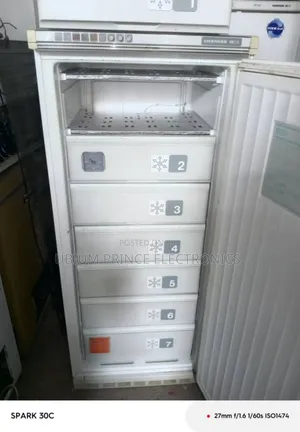 7 Steps Standing Freezer