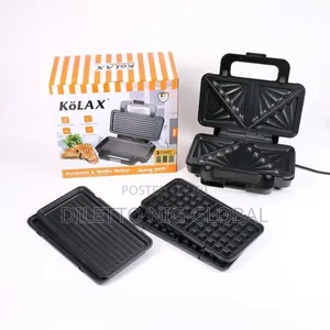 Kolax 3 in 1 Snack Maker, Sandwich, Waffle and Grills