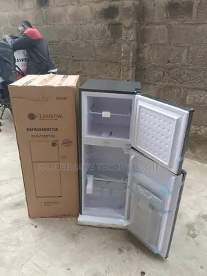 Energy Saving Glamster Double Door Fridge 142l