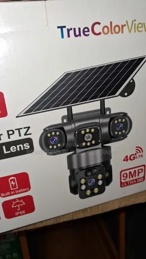 Solar CCTV Camera for Homes/ Restaurants/ Offices/ Hotels/ Companies