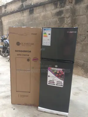 Spacious Glamster Double Door Refrigerator 142l