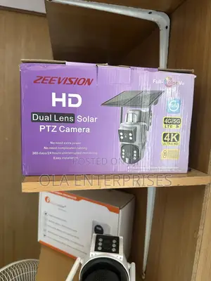 Dual Lens Solar PTZ Camera