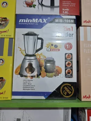 Minimax 2 in 1 Blender With Grinding Cup