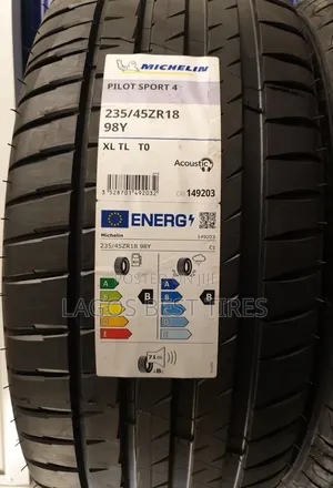 Michelin Pilot Sport 4 (Acoustic) | 235/45zr18 98y Xl |Tesla-Spec (T0)