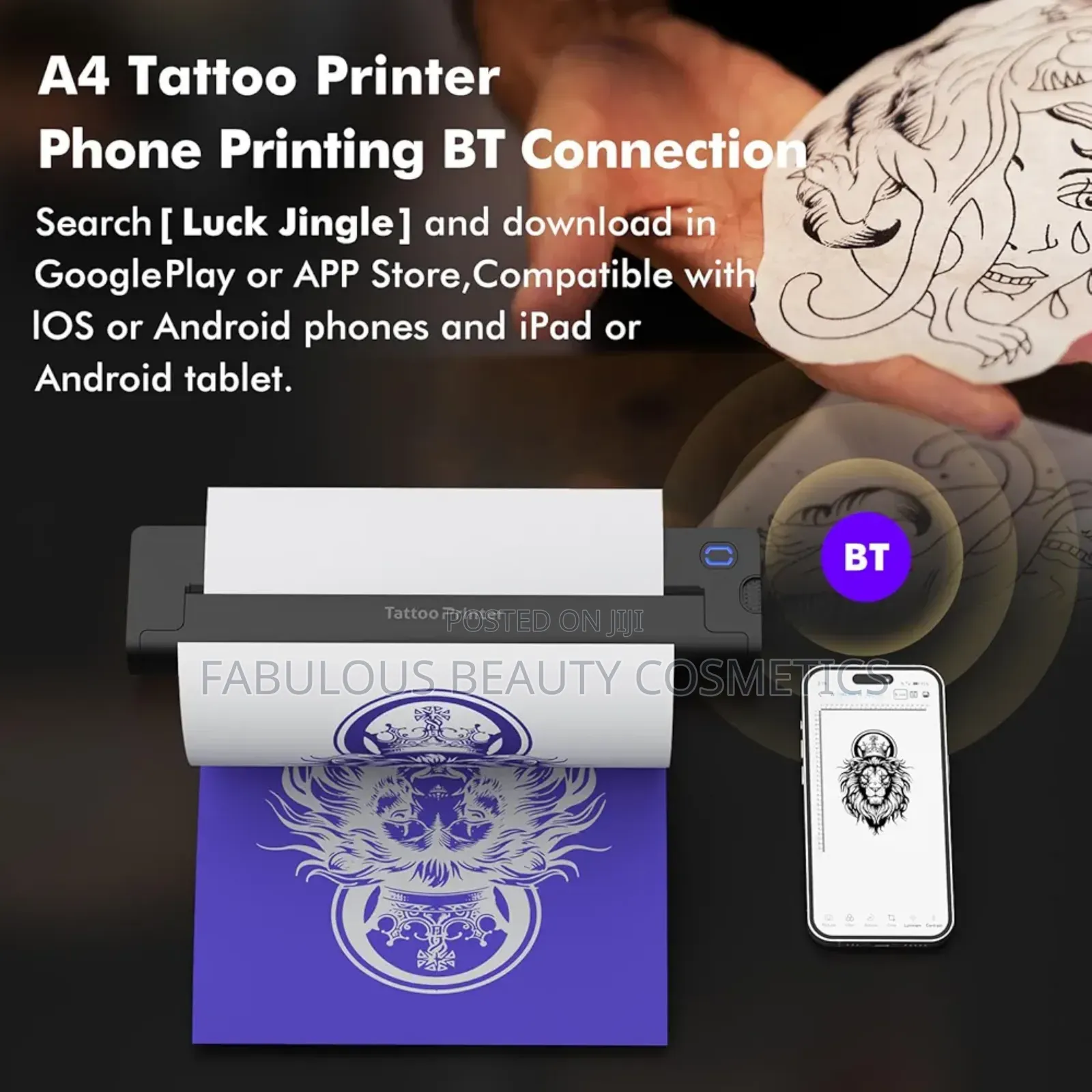 Bluetooth Tattoo Stencil Thermal Printer