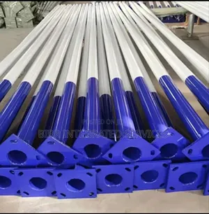 Solar Streetlight Poles, >100 Poles And More, 40 Days Delivery