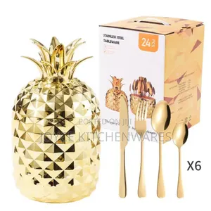 Peneapple Shape Set of Cutlery