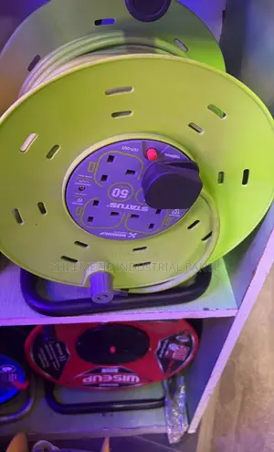 Heavy Duty Roll Wire Extension With Bright Led Exit Sign For You 😊.