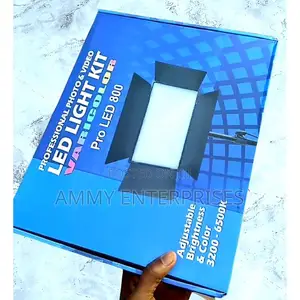 Led Lighting Pro Led 800 Varicolor Photography Video Light Kit
