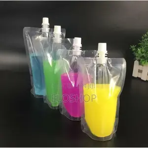 250ml/500ml Liquid Spout Packaging Pouch In Lagos
