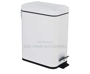 Pedal Bin White