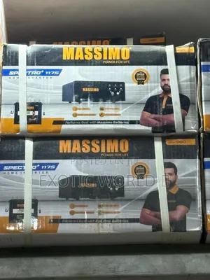 Massimo 1kva 12v Pure Sine Wave Inverter (India Made)