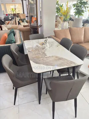 Cosy 6 Seater Marble Dining