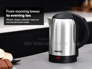 Geepas 1.8litre Stainless Steel Kettle