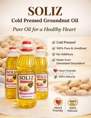 Groundnut Oil (Cold Pressed) 2litres