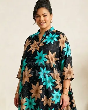 Lv Inspired Hi Low Kaftan