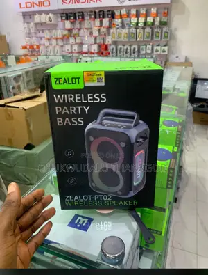 Zealot Pt02 60w High Power Subwoofer Bluetooth Speaker 8000mah Battery