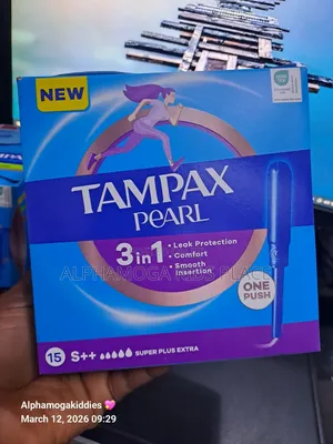 Tampax Pearl Tampons Extra Super Plus 45count