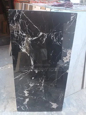 Caravan Black Floor Tiles High Glossy 60by120