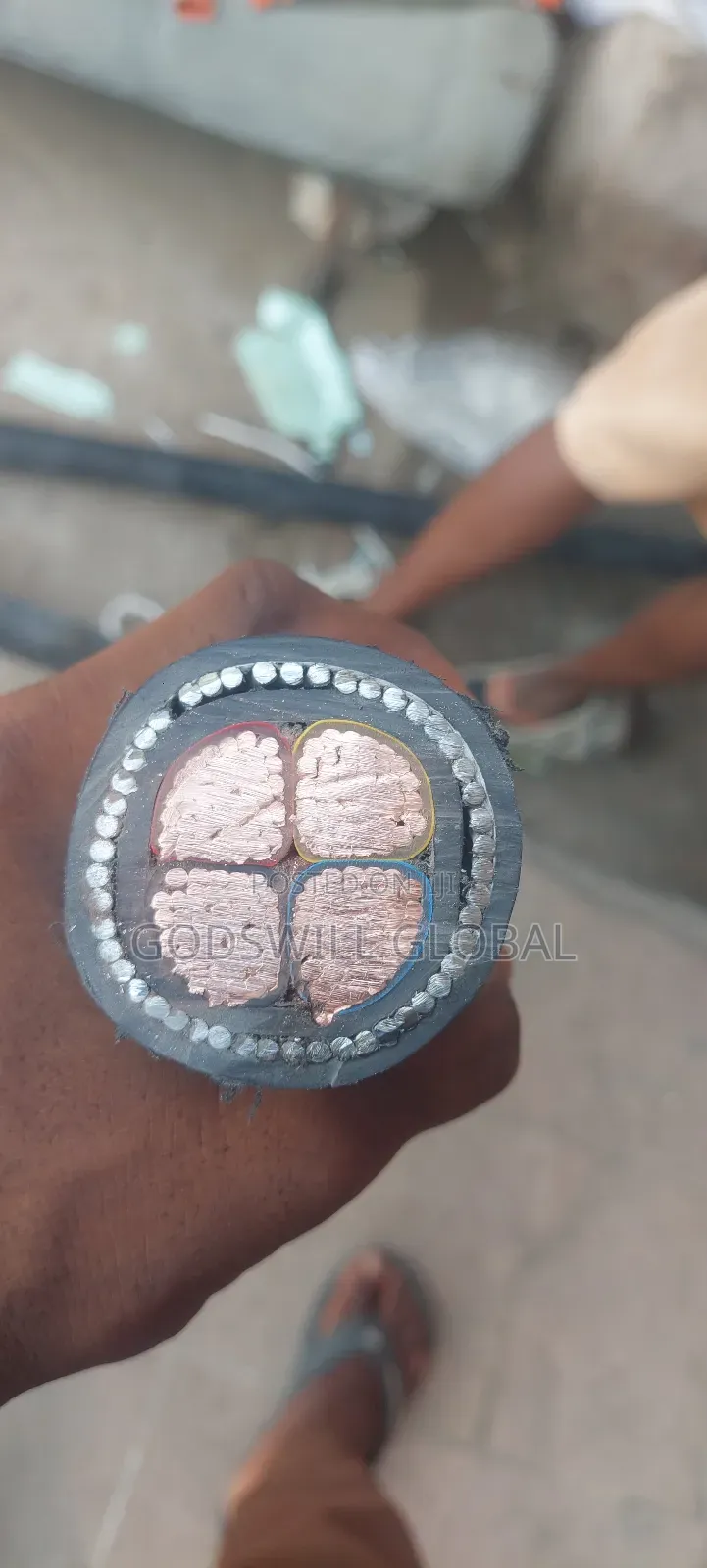150mmx4core Amoured Cable