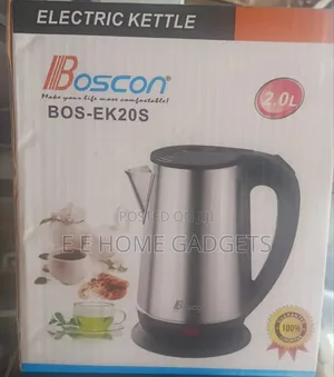 Boscon Powerful Fast Heating Electric Kettle Jug 2.0l