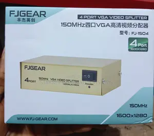 Fjgear 4 Port Vga Splitter