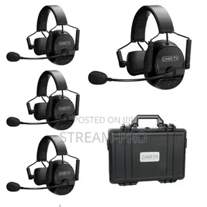 Came-Tv Kuminik8 Duplex Digital Wireless Intercom Headset - 4 Users