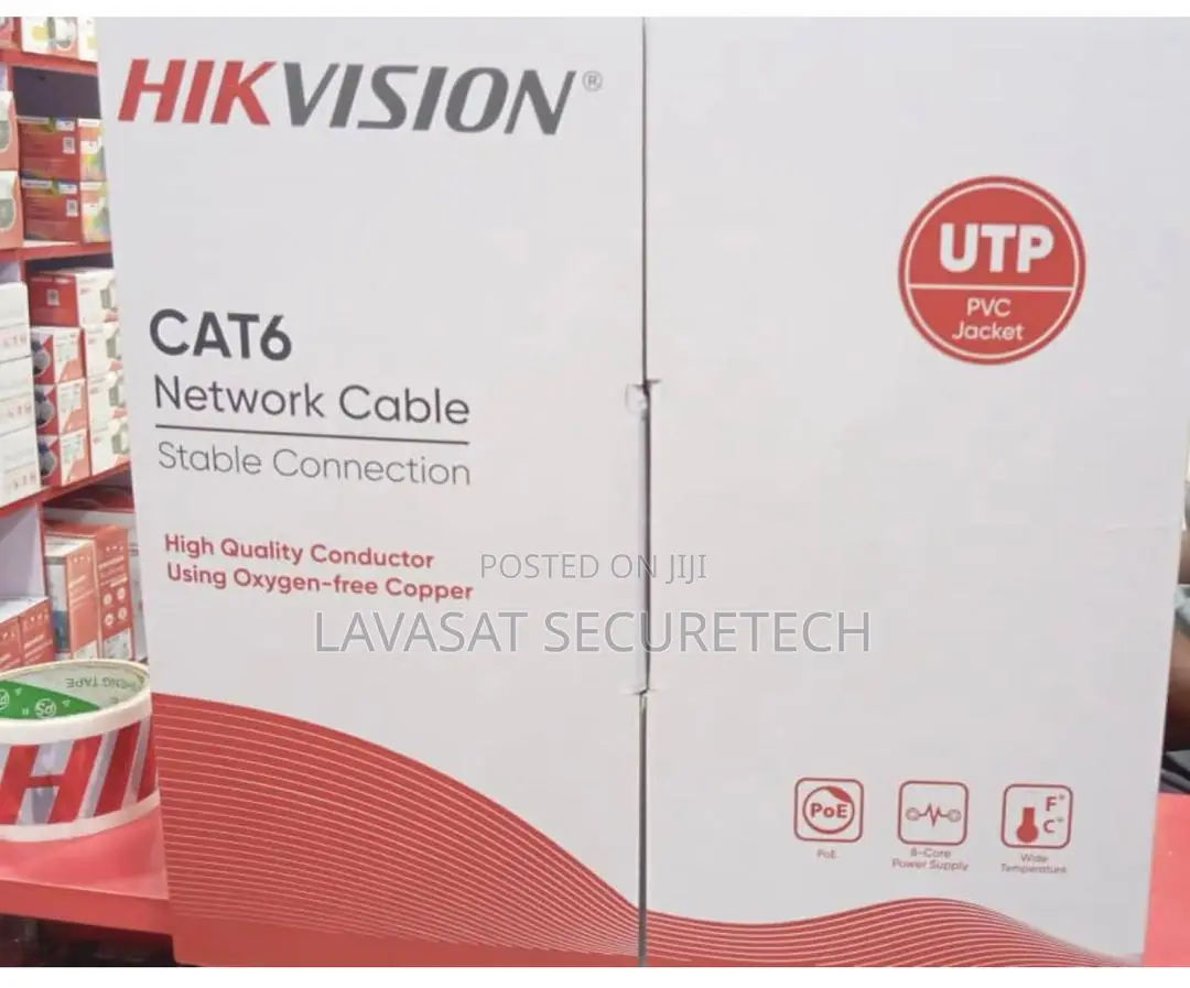 Hikvision Cat6 Network Cable