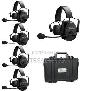 Came-Tv Kuminik8 Duplex Digital Wireless Intercom Headset - 5 Users