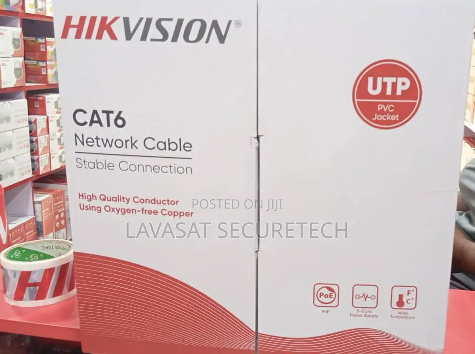 Hikvision Cat6 Network Cable