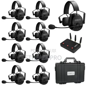 Came-Tv Kuminik8 Duplex Digital Wireless Intercom Headset - 9 Users