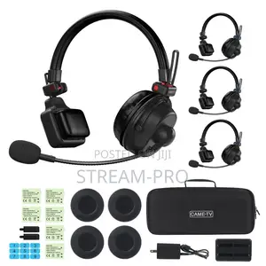 Came-Tv Waero Pro Full Duplex Wireless Intercom Headset - 4 Pack