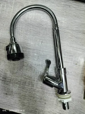 *Chrome Flexible Kitchen Tap*