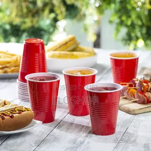 Disposable Red Plastic Party Cups in Lagos