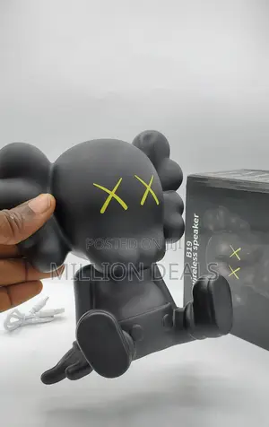 Kaws Inspires Classic Black Portable Wireless Bluetooth Speaker