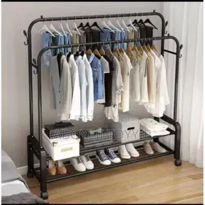 50kg Multifunctional Cloth and Shoe Rack