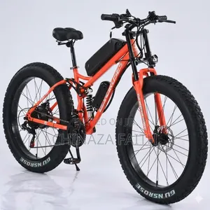 Electric Fat Tire Bicycle With Lithium Battery – Off-Road E-Bike