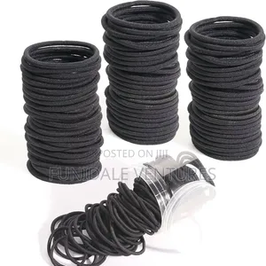 120pcs 3mm Hair Elastic Ties