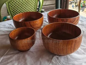 Brown Wooden Bowl