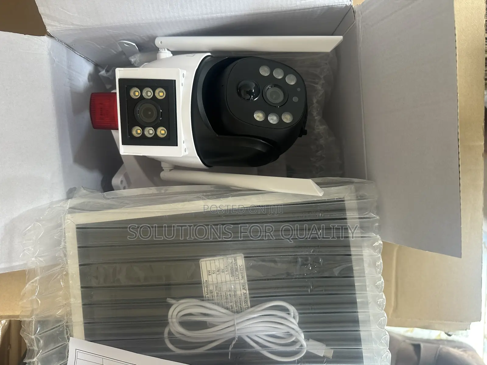 Double Lens Solar Camera