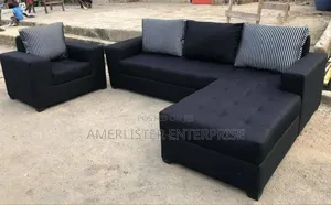Black 7seaster Sofa