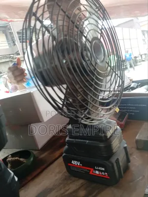 2 Battery Lithium Rechargeable Fan