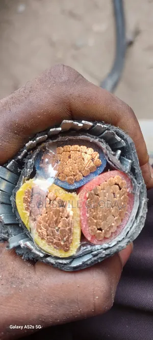 240mmx3core Amoured Cable