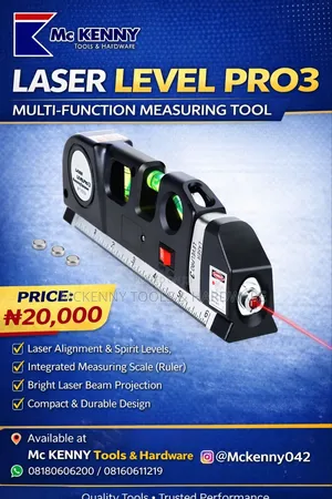 Laser Level Pro 3 – Multi-function Measuring Tool