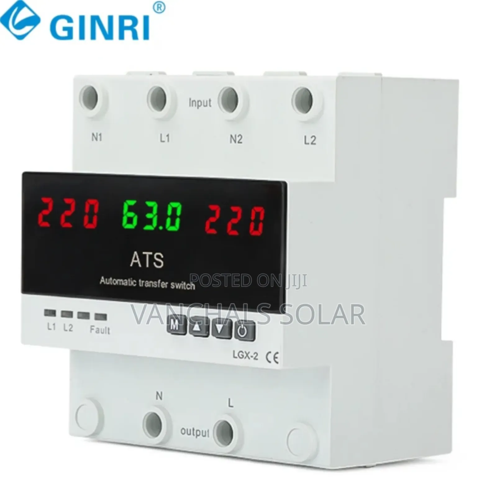 Automatic Transfer Switch Ats Dual Source Changeover 63a
