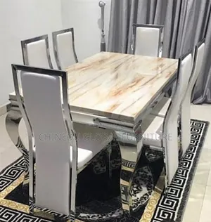 Luxury Quality Marble Dining Table by 6seater
