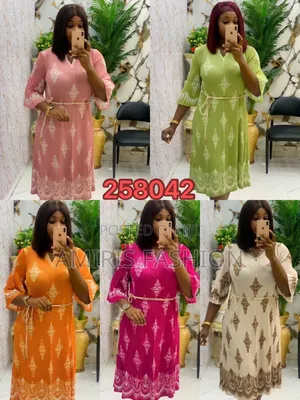 Mid Beautiful Luxury Gown for Church and Outings