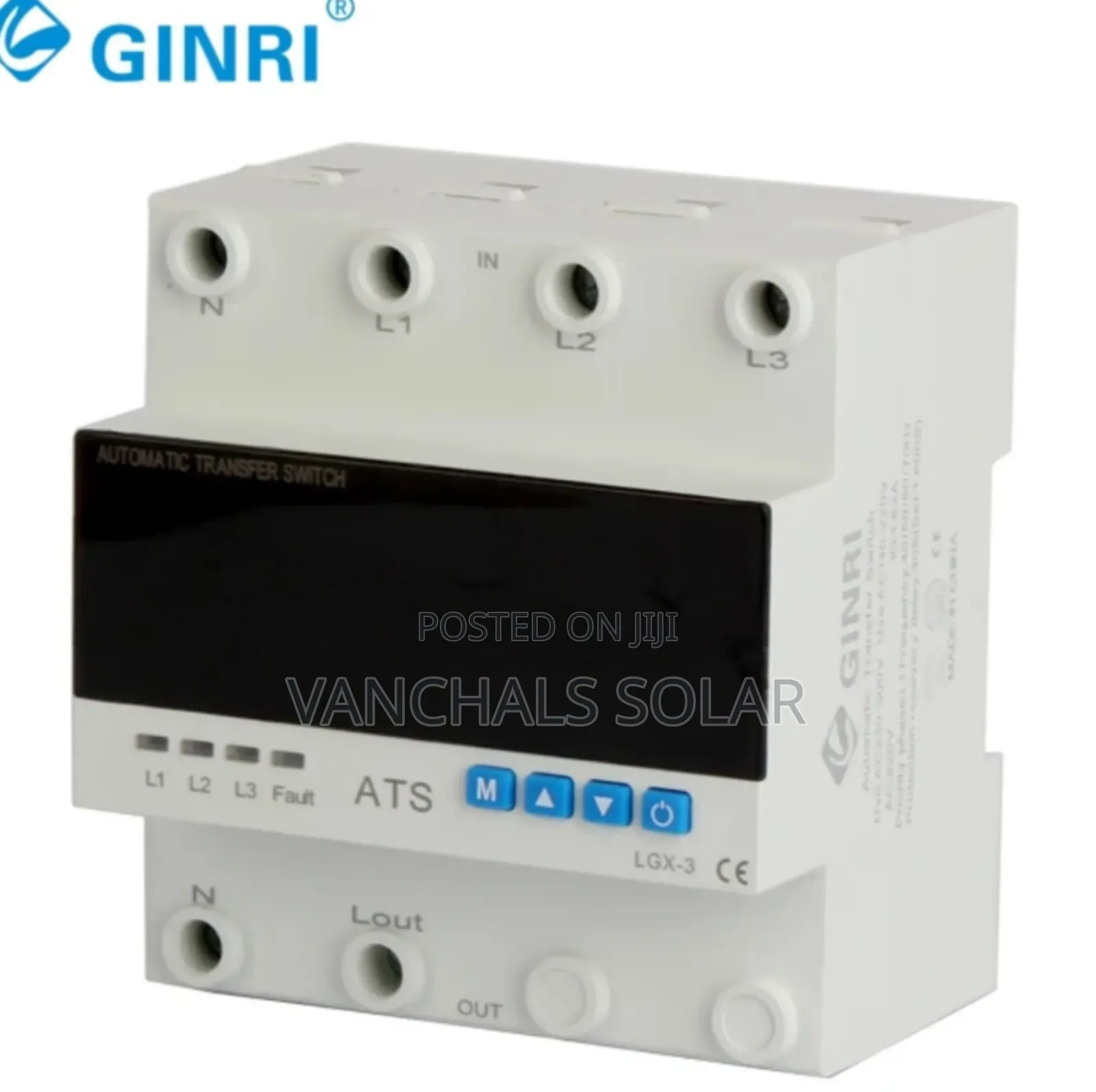 Automatic Transfer Switch Ats Dual Power Source Changeover 100a