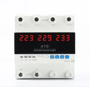 Automatic Transfer Switch Ats Dual Power Source Changeover 100a