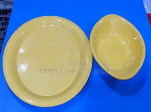 12pcs Oval Melamine Plates (6/6)